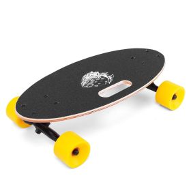 VEVOR 19 Inch Longboard Skateboard 440LBS Strong 7 Ply Russian Maple Complete Skateboard Cruiser Skateboard with Handle for Beginners and Pro (Red Str