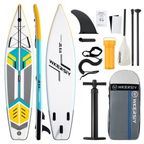 inflatable paddle board 11'6 touring Sup including sup paddle, paddleboard backpack, pump, leash