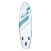 VEVOR Inflatable Stand Up Paddle Board, 10' x 33" x 6" Wide SUP Paddleboard, with Board Accessories, Pump, Paddle, Fin, Phone Bag, Backpack