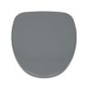 Portable Toilet with Non-slip Mat Grey