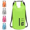 Dry Bag with Zipper Green 7.9 gal PVC