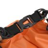 Dry Bag with Zipper Orange 7.9 gal PVC