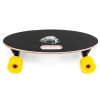 VEVOR 19 Inch Longboard Skateboard 440LBS Strong 7 Ply Russian Maple Complete Skateboard Cruiser Skateboard with Handle for Beginners and Pro (Red Str