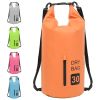 Dry Bag with Zipper Orange 7.9 gal PVC