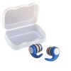 Swimming Ear Plugs, 1 Pairs Waterproof Reusable Silicone Swim Earplugs